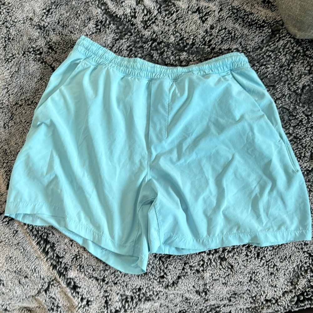Lululemon Pace breaker Short Linerless 7 inch light blue